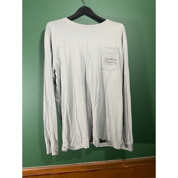 Southern Paint Company - Men's Grey Duck Long Sleeve T-Shirt - Size XL - Picture 1 of 5